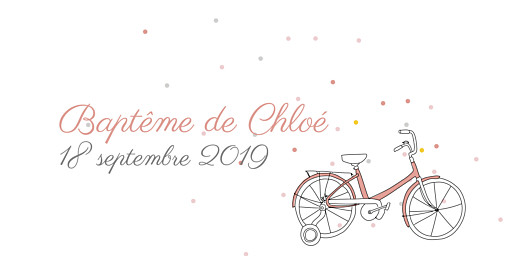 Marque-place Baptême À bicyclette corail - Page 4 Marque-place Baptême À bicyclette corail - Page 4