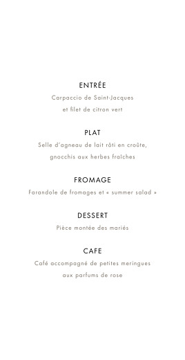Menu de mariage Étincelles (dorure) bleu marine - Page 3 Menu de mariage Étincelles (dorure) bleu marine - Page 3