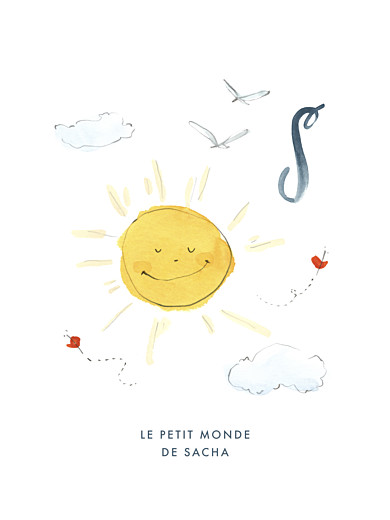 Affichette ABC… Soleil bleu - Recto Affichette ABC… Soleil bleu - Recto