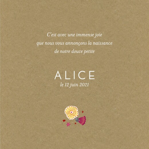 Faire-part de naissance Gypsophile 2 photos kraft rose - Page 3 Faire-part de naissance Gypsophile 2 photos kraft rose - Page 3