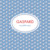 Faire-part de naissance Petit pattern (triptyque) bleu, blanc & rouge Faire-part de naissance Petit pattern (triptyque) bleu, blanc & rouge