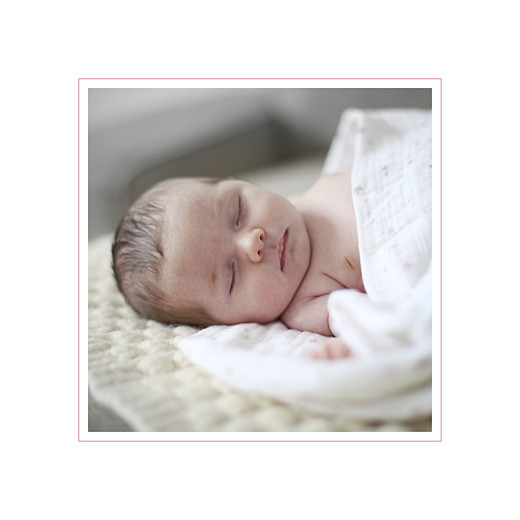Faire-part de naissance Jeux d\'enfant (4 pages) rose Faire-part de naissance Jeux d\'enfant (4 pages) rose