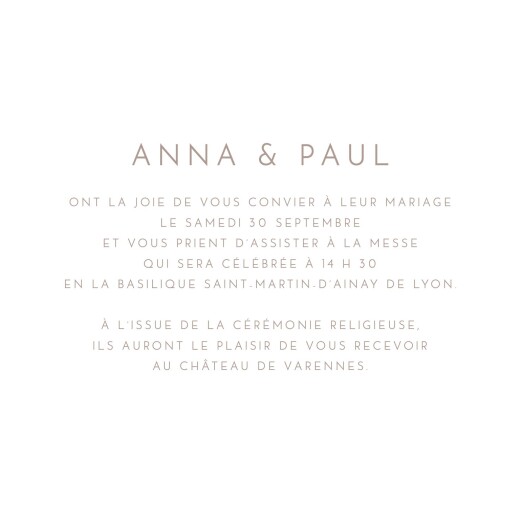 Faire-part de mariage Élégant photo blanc - Page 3 Faire-part de mariage Élégant photo blanc - Page 3