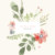 Faire-part de mariage Fleurs aquarelle crème - Page 1 Faire-part de mariage Fleurs aquarelle crème - Page 1