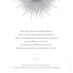 Carte D Invitation Anniversaire Adulte Original Carte A Personnaliser