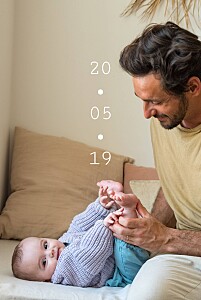 Faire-part de naissance design minimal Faire-part de naissance design minimal