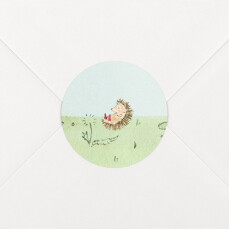 Stickers pour enveloppes naissance Nous irons au bois vert Stickers pour enveloppes naissance Nous irons au bois vert