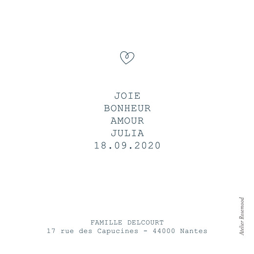 Faire-part de naissance Mots doux (mini format) amour - Page 2 Faire-part de naissance Mots doux (mini format) amour - Page 2