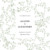 Faire-part de mariage Reflets dans l'eau blanc vert - Page 1 Faire-part de mariage Reflets dans l'eau blanc vert - Page 1