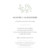 Faire-part de mariage Reflets dans l'eau blanc vert - Page 2 Faire-part de mariage Reflets dans l'eau blanc vert - Page 2
