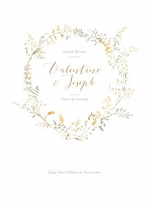 Livret De Messe Mariage Moderne A Personnaliser