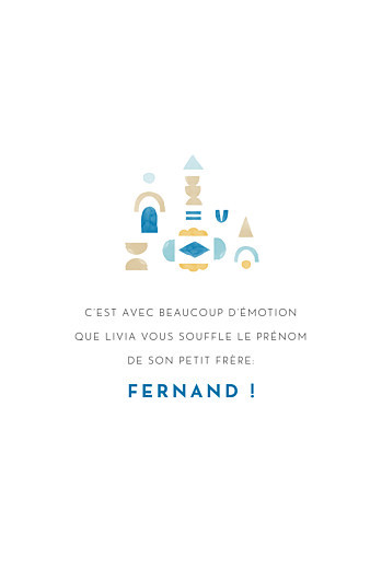 Faire-part de naissance Totem bleu - Page 3 Faire-part de naissance Totem bleu - Page 3
