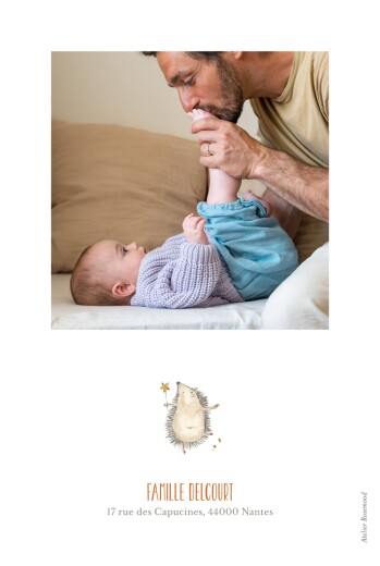 Faire-part de naissance La ronde des animaux blanc - Page 2 Faire-part de naissance La ronde des animaux blanc - Page 2