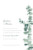Faire-part de mariage Eucalyptus blanc - Page 1 Faire-part de mariage Eucalyptus blanc - Page 1