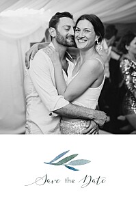 Save the date belle saison bleu Save the date belle saison bleu