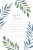 Faire-part de mariage Belle saison bleu - Page 1 Faire-part de mariage Belle saison bleu - Page 1
