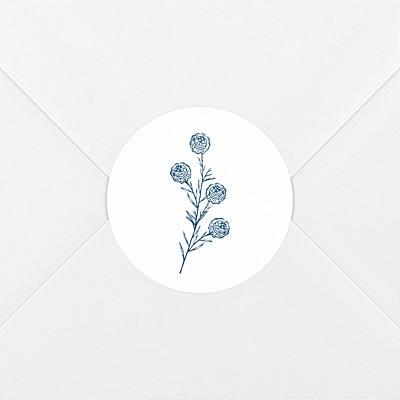 Stickers mariage laure de sagazan blanc Stickers mariage laure de sagazan blanc