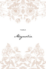 Marque-table mariage Psyché rose Marque-table mariage Psyché rose