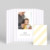 Faire-part de naissance Rayures pastel (fenêtre portrait) rose - Vue 2 Faire-part de naissance Rayures pastel (fenêtre portrait) rose - Vue 2