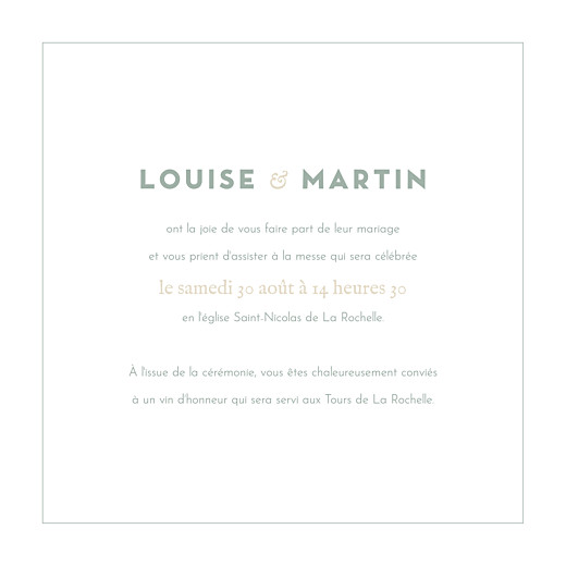 Faire-part de mariage Gypsophile 4 pages (dorure) vert - Page 3 Faire-part de mariage Gypsophile 4 pages (dorure) vert - Page 3