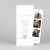 Faire-part de mariage Promesse bohème (marque-page) blanc - Vue 1 Faire-part de mariage Promesse bohème (marque-page) blanc - Vue 1