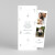 Faire-part de mariage Herbier (marque-page) blanc - Vue 1 Faire-part de mariage Herbier (marque-page) blanc - Vue 1