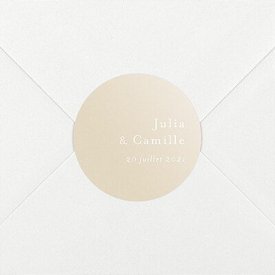 Stickers mariage songe atlantique épillet Stickers mariage songe atlantique épillet