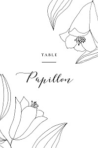 Marque-table mariage poésie amoureuse blanc Marque-table mariage poésie amoureuse blanc
