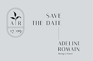 Save the date bleu ikebana bleu Save the date bleu ikebana bleu