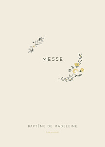 Livret de messe beige mon petit trousseau beige Livret de messe beige mon petit trousseau beige
