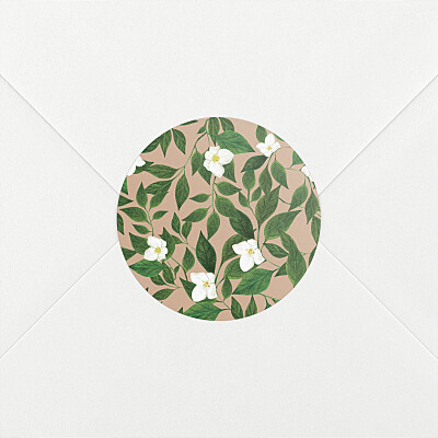 Stickers naissance lettres fleuries rose Stickers naissance lettres fleuries rose