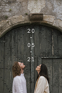 Save the date avec photo minimal blanc Save the date avec photo minimal blanc