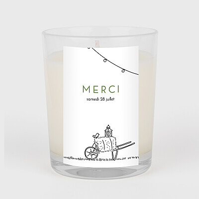 Étiquette autocollante mariage promesse bohème blanc Étiquette autocollante mariage promesse bohème blanc