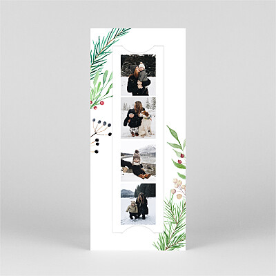 Carte de voeux Conte d'hiver (triptyque) - Rosemood