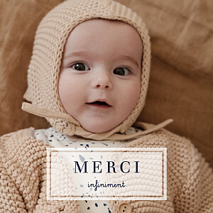 Carte de remerciement petite étiquette blanc Carte de remerciement petite étiquette blanc