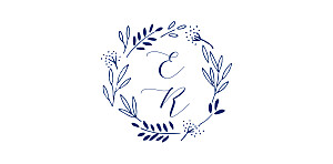 Marque-place mariage ronde des prés bleu Marque-place mariage ronde des prés bleu