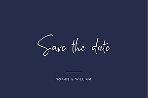 Save the date bleu intemporel bleu marine Save the date bleu intemporel bleu marine