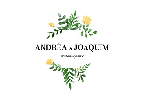 Carton réponse mariage jaune sous la pergola (paysage) jaune Carton réponse mariage jaune sous la pergola (paysage) jaune