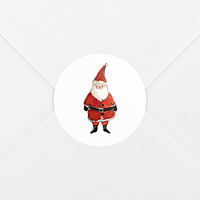 Stickers pour enveloppes vœux un air de fête Stickers pour enveloppes vœux un air de fête