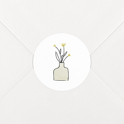 Stickers pour enveloppes naissance instant en famille Stickers pour enveloppes naissance instant en famille