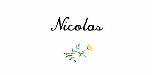 Marque-place mariage cadre fleuri blanc Marque-place mariage cadre fleuri blanc