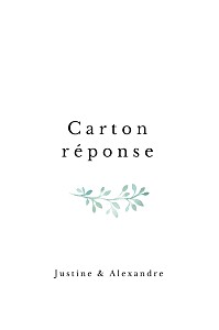 Carton réponse mariage blanc ronde aquarellée blanc Carton réponse mariage blanc ronde aquarellée blanc