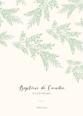 Couverture Livret de messe Ritournelle Vert Couverture Livret de messe Ritournelle Vert