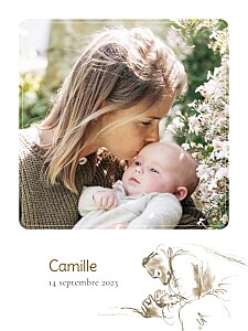 Affiche © ernest & célestine ernest et célestine ii (naissance) sépia Affiche © ernest & célestine ernest et célestine ii (naissance) sépia