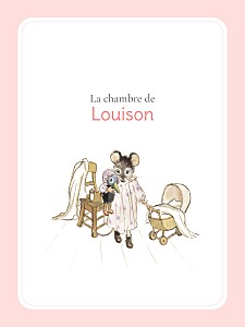 Affichette rose ernest et célestine rose Affichette rose ernest et célestine rose