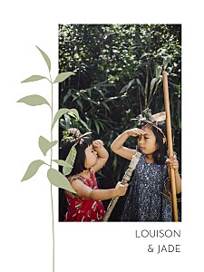 Affiche original ikebana vert Affiche original ikebana vert