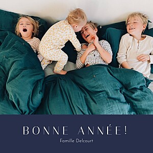 Carte de voeux tous genres cœur d'or (dorure) bleu marine Carte de voeux tous genres cœur d'or (dorure) bleu marine