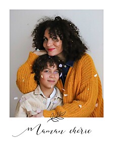 Affichette photos dryade blanc Affichette photos dryade blanc