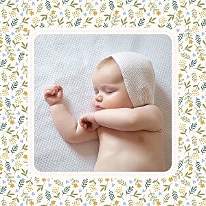 Faire-part de naissance original sweet liberty vert Faire-part de naissance original sweet liberty vert