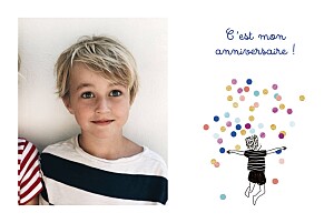 Carte d'anniversaire rose lovely day (paysage) garçon Carte d'anniversaire rose lovely day (paysage) garçon